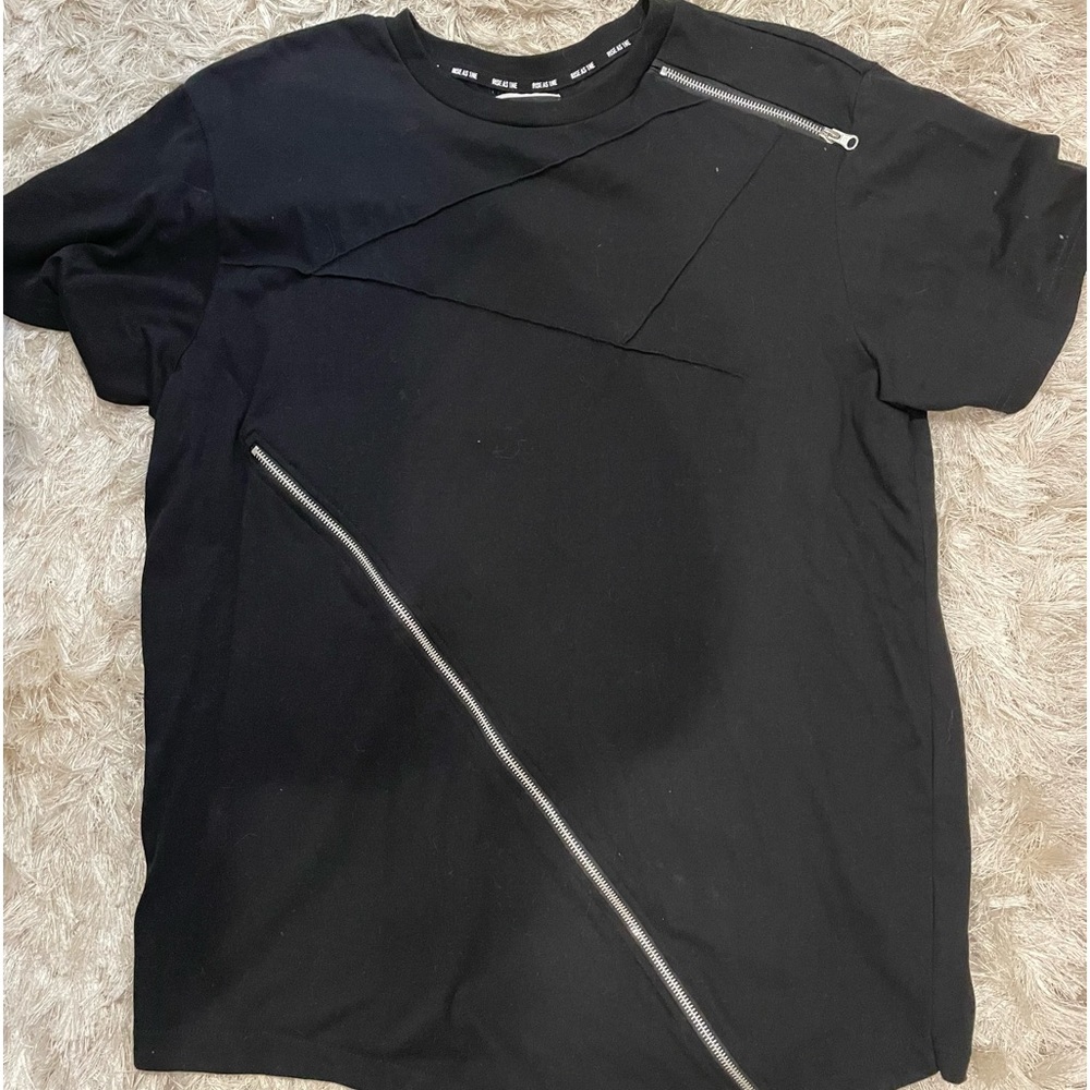 Rise As 1ne Mens Black Short Sleeve